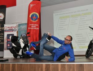 Tekirdağ’da Motosiklet Sürücülerine Güvenli Sürüş Eğitimi