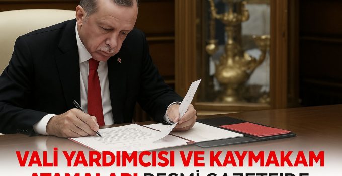 Tekirdağ’da Kaymakam Atamaları Gerçekleşti