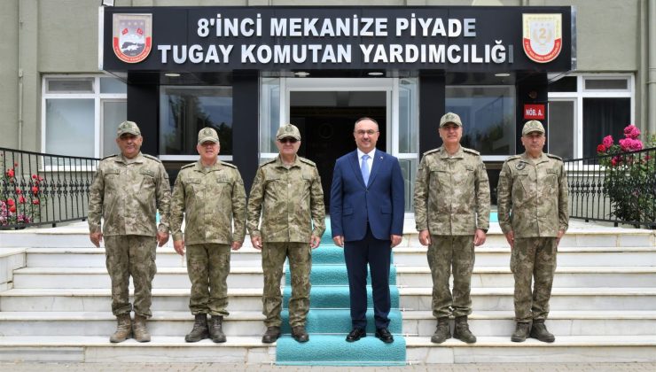 Vali Soytürk’ten Orgeneral Tokel’e Ziyaret