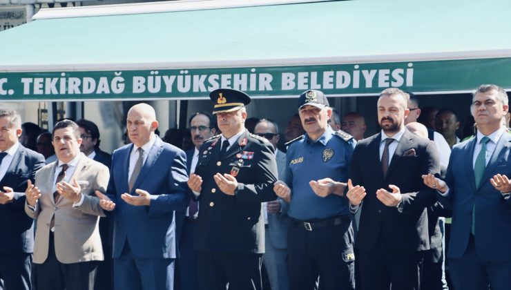 15 Temmuz’da Tekirdağ’da Şehitler Dualarla Anıldı