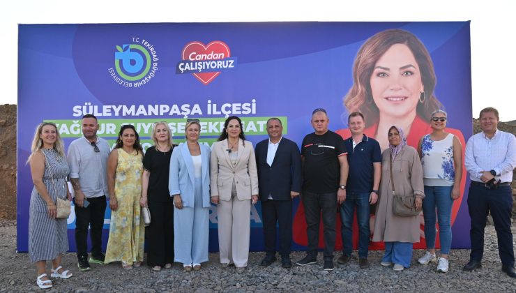 Süleymanpaşa’da Büyükşehir Hamlesi