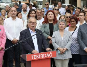 CHP Tekirdağ’dan Kayyum Tepkisi