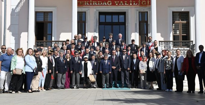 19 Eylül Gaziler Günü Tekirdağ’da Coşkuyla Kutlandı