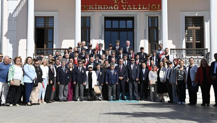 19 Eylül Gaziler Günü Tekirdağ’da Coşkuyla Kutlandı