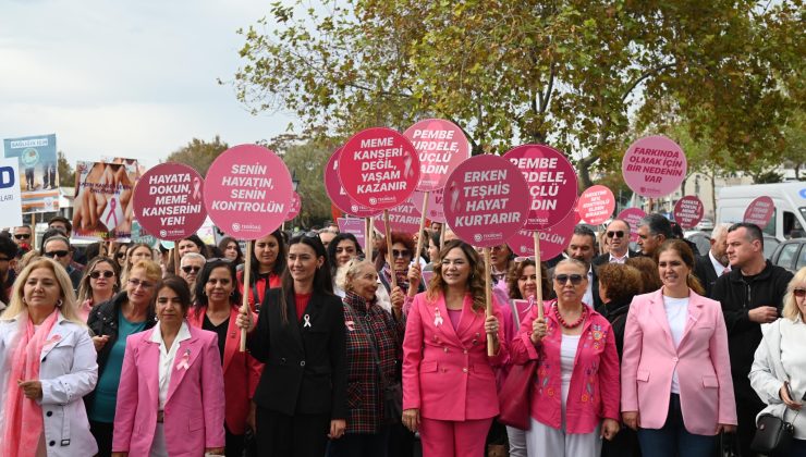 Tekirdağ’da Pembe Farkındalık: Yüceer Kadın Sağlığına Dikkat Çekti