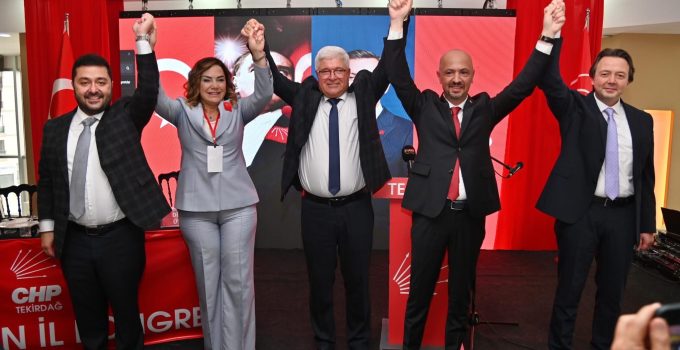 Cenk Boduç, CHP Tekirdağ İl Başkanı Seçildi