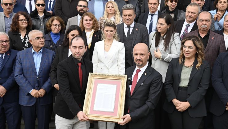 Cenk Boduç Mazbatasını Aldı