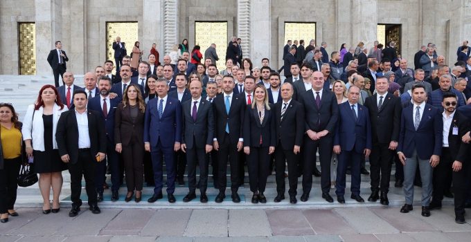 CHP Tekirdağ Heyeti, Genel Başkan Özgür Özel’i Ziyaret Etti