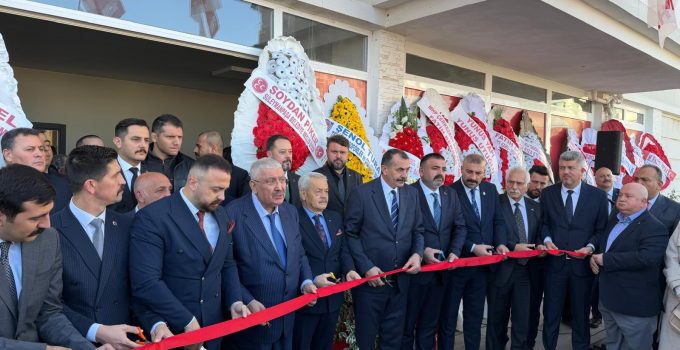 MHP Tekirdağ Teşkilatı Yeni İl Binasını Açtı