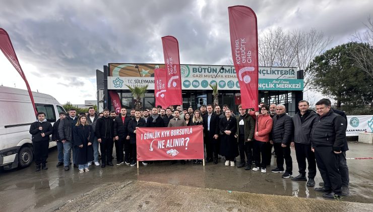CHP Gençlik Kolları: “Öğrenciye 133 TL’yi layık gördüler”