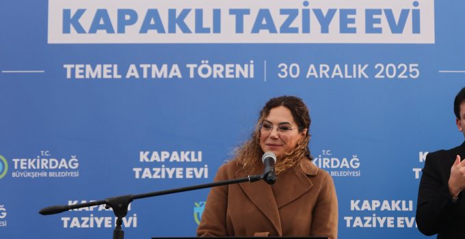 Kapaklı Karaağaç’ta Taziye Evi Temeli Atıldı