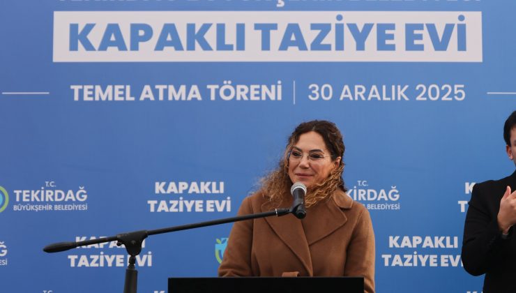 Kapaklı Karaağaç’ta Taziye Evi Temeli Atıldı