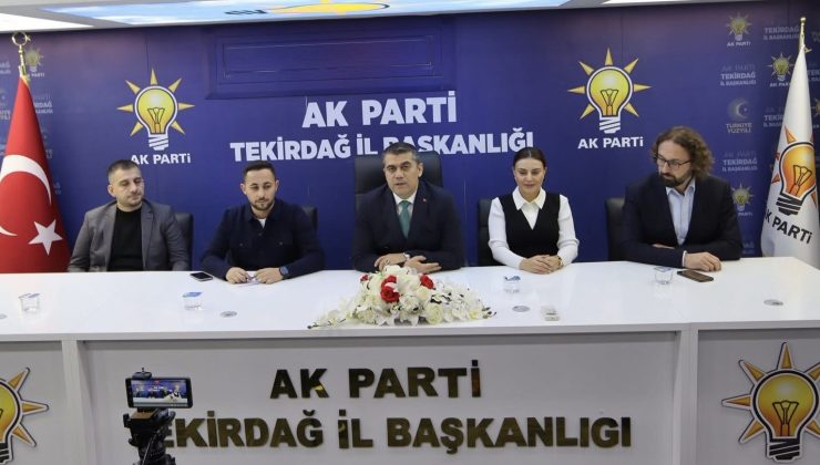 AK Parti Tekirdağ’da 133 Bin Üyeyle Tarihi Rekora Ulaştı