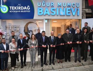 Tekirdağ Büyükşehir Belediyesi’nden Uğur Mumcu Basın Evi