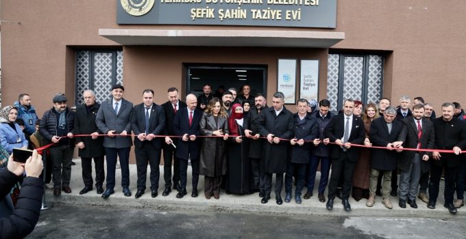 KAPAKLI’DA DAYANIŞMANIN ADRESİ ŞEFİK ŞAHİN TAZİYE EVİ AÇILDI