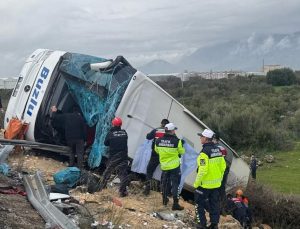 Tekirdağ–Antalya Yolcu Otobüsü Şarampole Devrildi: 9 Kişi Hayatını Kaybetti