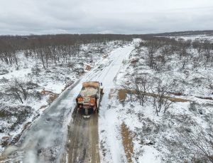 BÜYÜKŞEHİR’DEN KAR SEFERBERLİĞİ