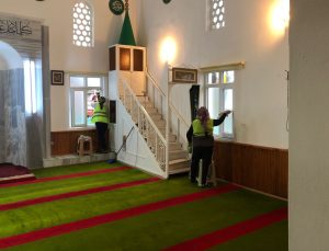 Süleymanpaşa Belediyesi Ramazan Öncesi Tüm Camileri Temizliyor