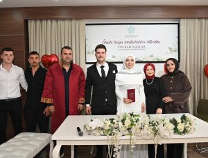 Süleymanpaşa Belediyesinden Yeni Evlenenlere 14 Şubat Sürprizi