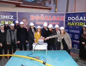Ergene İğneler’de Doğalgaz Temeli Atıldı