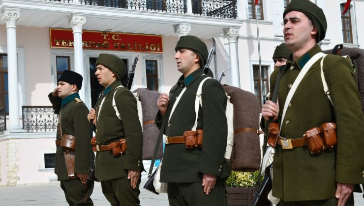 57. Piyade Alayı Tekirdağ’da Törenle Yâd Edildi