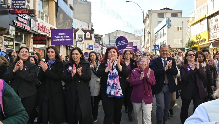 Tekirdağ’da 8 Mart’ta Kadınlar Eşitlik ve Özgürlük İçin Yürüdü