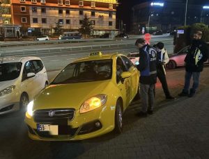 Tekirdağ’da Ticari Taksilere Sıkı Denetim