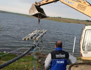 TÜRKMENLİ GÖLETİ’NE YÜZER TERFİ İSTASYONU