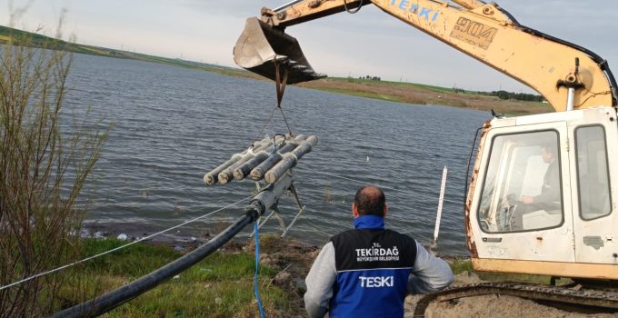 TÜRKMENLİ GÖLETİ’NE YÜZER TERFİ İSTASYONU