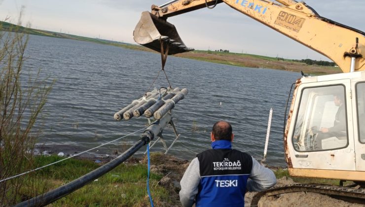 TÜRKMENLİ GÖLETİ’NE YÜZER TERFİ İSTASYONU