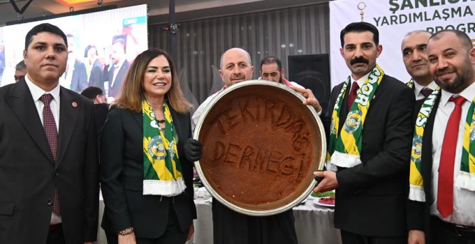 Şanlıurfalılar Tekirdağ’da Dayanışma Gecesinde Buluştu