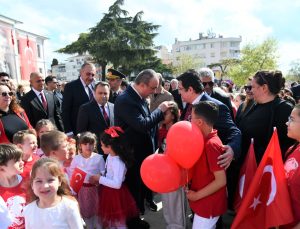 TEKİRDAĞ’DA 23 NİSAN TÖRENLE KUTLANDI