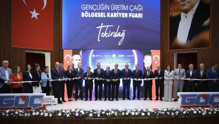 Tekirdağ’da Bölgesel Kariyer Fuarına Yoğun İlgi