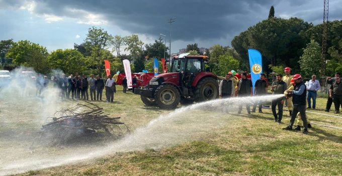 Orman Yangınlarına Karşı 10 Köye Tanker Desteği
