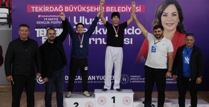 TEKİRDAĞ’DA TAEKWONDO HEYECANI TEKGENÇFEST’LE TAÇLANDI