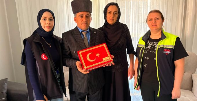 BÜYÜKŞEHİR’DEN ŞEHİT AİLELERİ VE GAZİLERE BAYRAM ZİYARETİ