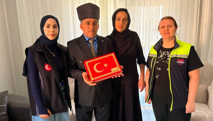 BÜYÜKŞEHİR’DEN ŞEHİT AİLELERİ VE GAZİLERE BAYRAM ZİYARETİ