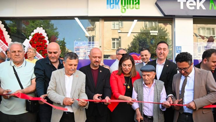 Tek Market’in 7’nci Şubesi Saray’da Açıldı