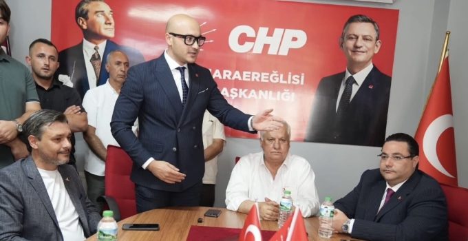 CHP Marmaraereğlisi’nde Yeni Yönetim Göreve Başladı