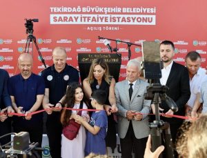 Saray’a Modern İtfaiye İstasyonu Açıldı