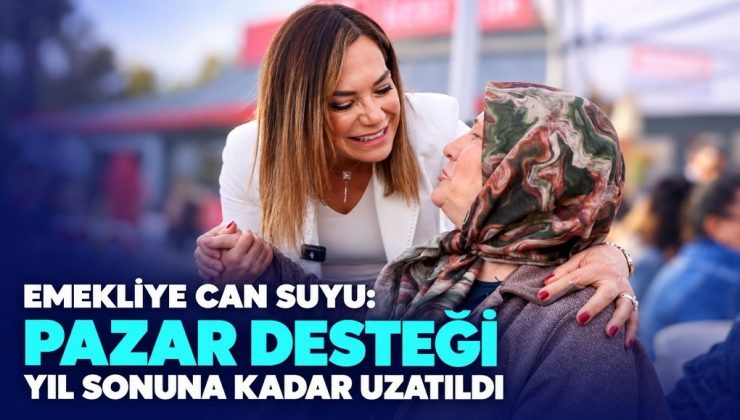Emekliye 1.750 TL Pazar Desteği Yıl Sonuna Kadar Uzatıldı