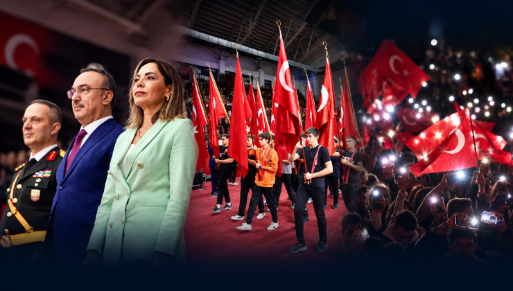 TEKİRDAĞ’DA CUMHURİYET’İN 103. YILI COŞKUYLA KUTLANDI