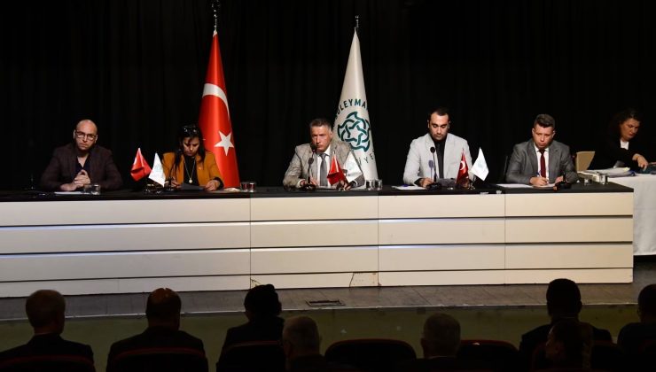 Süleymanpaşa’da Kentsel Dönüşüm Planı Oy Birliğiyle Kabul Edildi