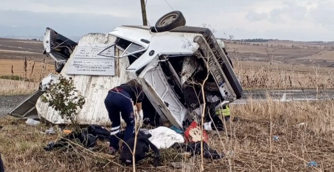 Tekirdağ-Muratlı Yolunda Kaza: 1 Ölü, 3 Yaralı